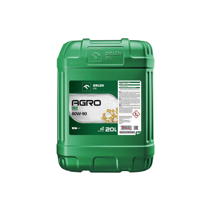 Olej AGRO LS 80W-90 ORLEN OIL 20 L QFO865K20