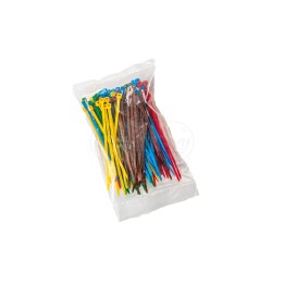 Opaska kablowa MIX 100szt 2,5X100MM