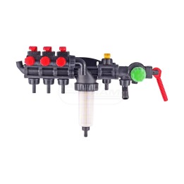 Rozdzielacz hydrauliczny sekcyjny HD komp. 3+1 228536 Agroplast