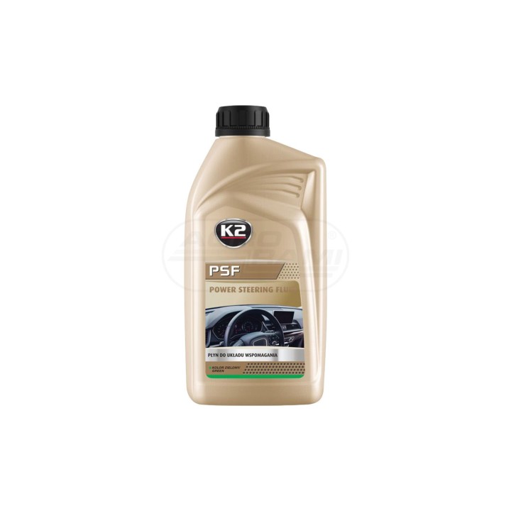 Płyn do układu wpomagania zielony 05811E STEERING FLUID 1 L. K2