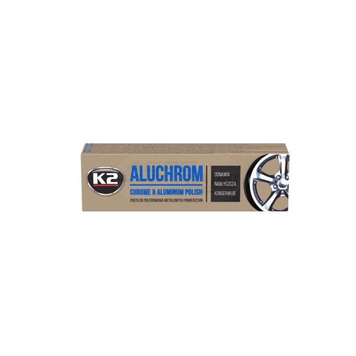 Pasta do chromu i metali kolorowych K003 ALUCHROM 120 GR. K2