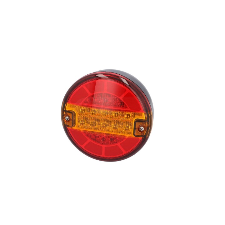 Lampa tylna okrągły, bez lampy tablicy rejestracyjnej 177125 febi