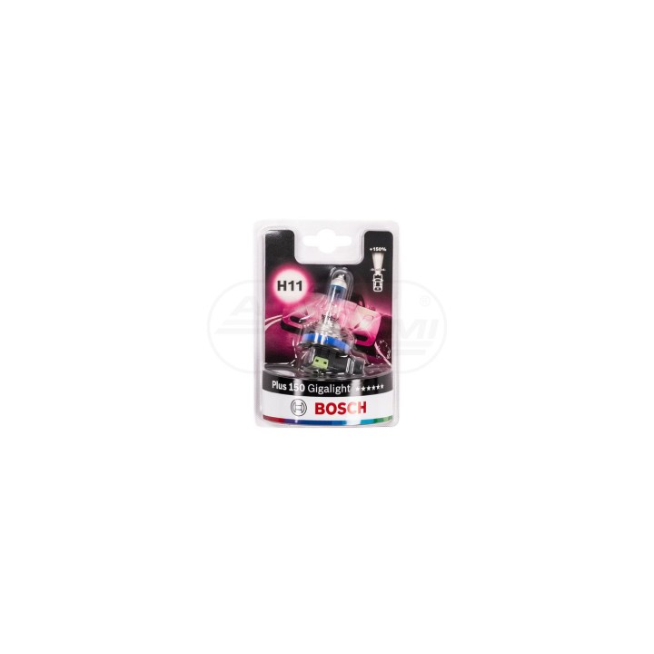 Żarówka 12 V 55 W H11 Plus 150 Gigalight 1987301138 BOSCH