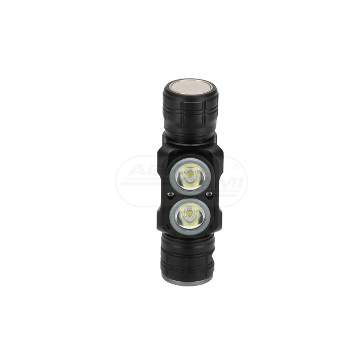 Latarka czołowa 3000Lm AKU 2600mAh