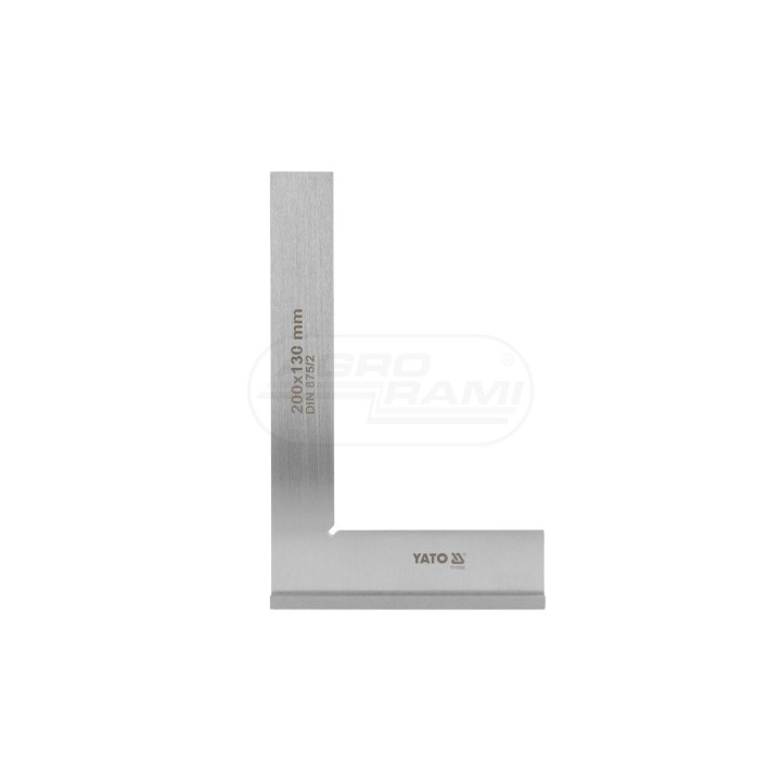Kątownik ślusarski ze stopka 200x130mm
