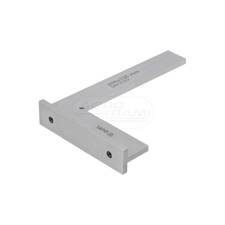 Kątownik ślusarski ze stopka 200x130mm