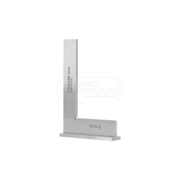 Kątownik ślusarski ze stopką 1500x100mm