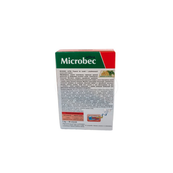 Zestaw Microbec ULTRA 1kg + Microbec Wc BIO Żel 500 ml - BROS ZESTAW
