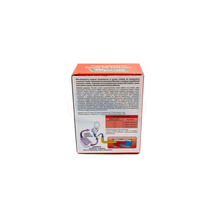 Tabletka do szamb - Microbec ULTRA - BROS 391