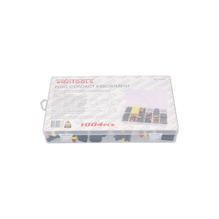 Zestaw hermetycznych złączy elektrycznych SUPERSEAL 1004 szt. W-WT-FD6068 TIPTOPOL