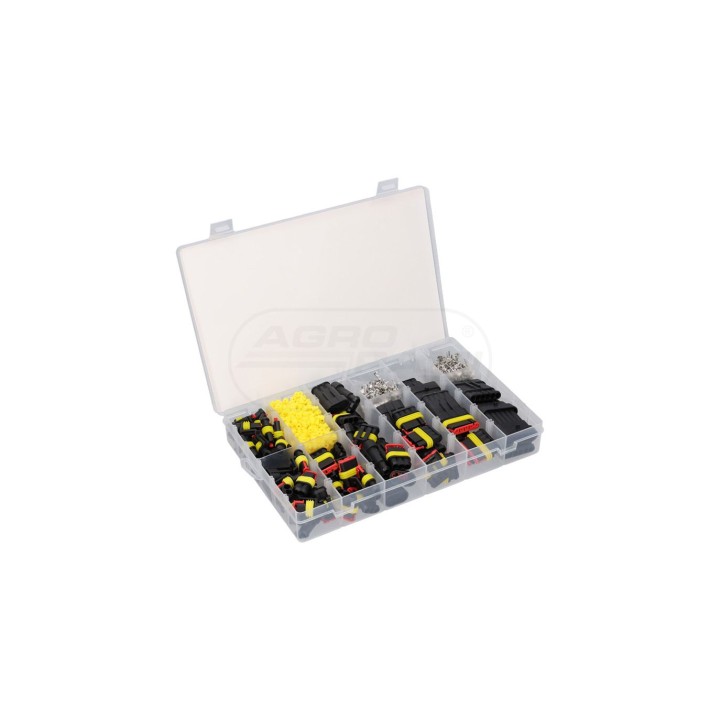 Zestaw hermetycznych złączy elektrycznych SUPERSEAL 1004 szt. W-WT-FD6068 TIPTOPOL