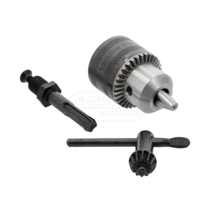 Uchwyt wiertaski z kluczem 13mm 1/2" SDS+