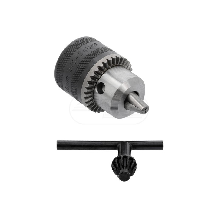 Uchwyt wiertarski zkluczem 10mm 3/8"