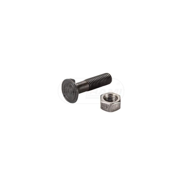ŚRUBA Z NAKRĘTKĄ M12X50 10.9 (DWUNOSKOWA) PREMIUM