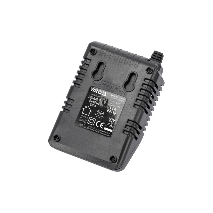 Inteligentna ładowarka 18V 2,4-4,5A z układem chłodzenia YATO YT-828500