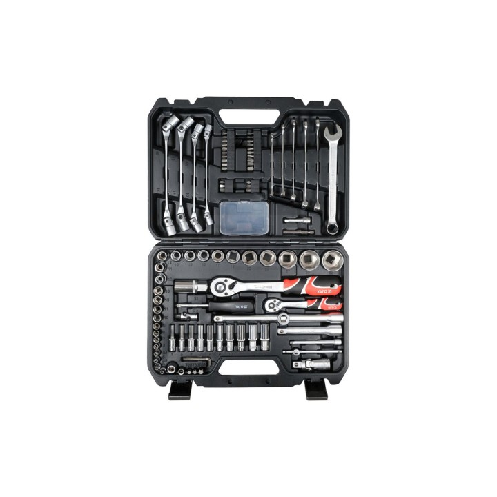 Zestaw narzędziowy 93 elementowy YATO 1/4", 1/2" YT38784