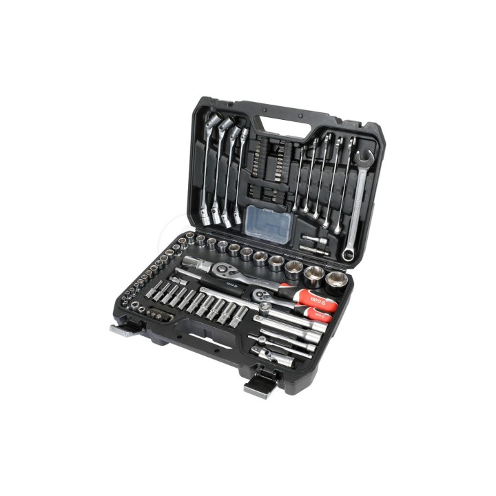 Zestaw narzędziowy 93 elementowy YATO 1/4", 1/2" YT38784