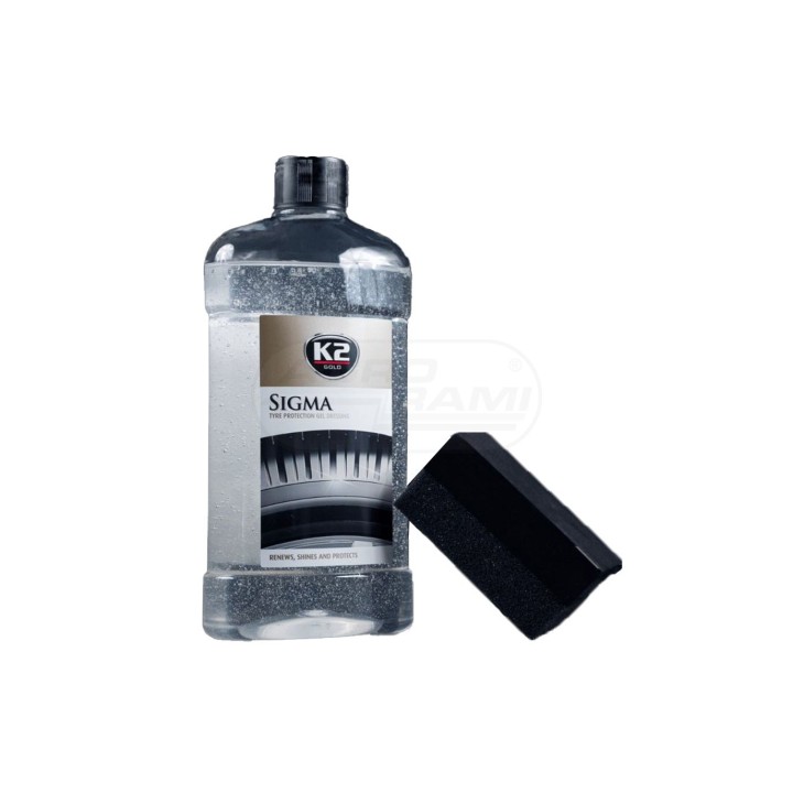 Żel do nabłyszczania opon SIGMA+APLIKATOR G157 500 ML. K2