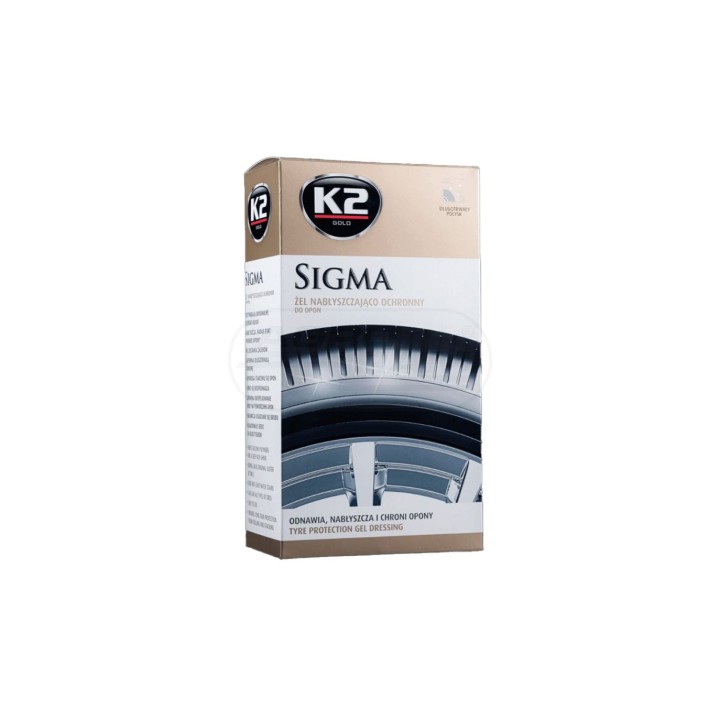 Żel do nabłyszczania opon SIGMA+APLIKATOR G157 500 ML. K2