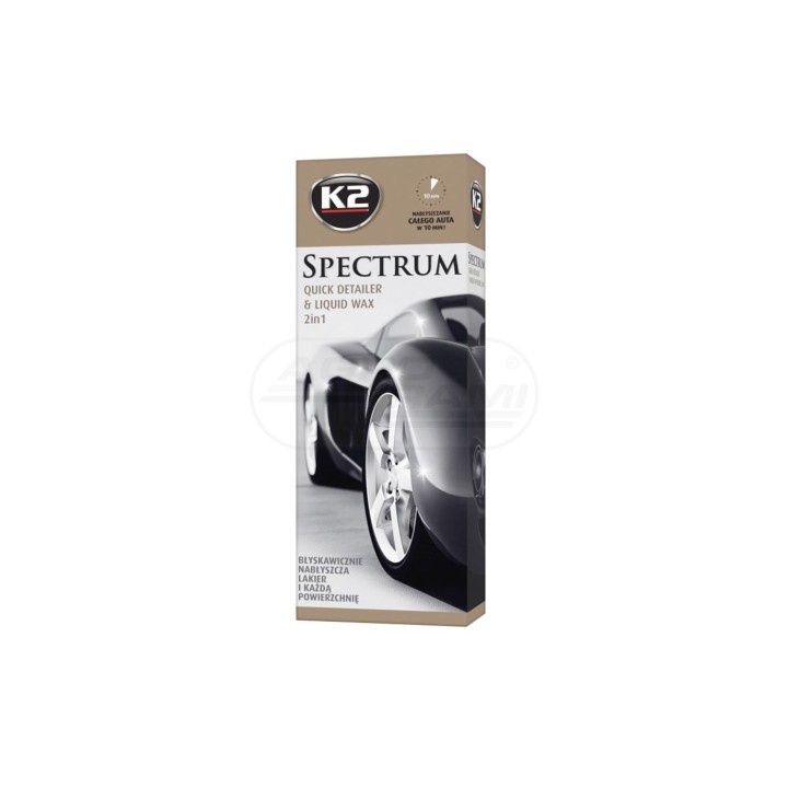 Syntetyczny wosk w płynie , wysoki połysk G020 PECTRUM 700 ML.MIKROWŁÓKNO K2