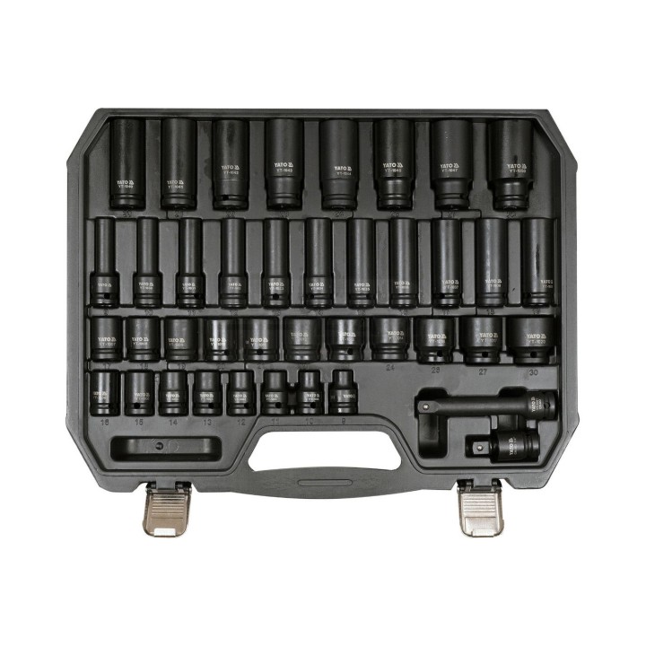 Zestaw nasadek udarowych YATO 1/2" 40 elementowy YT10555