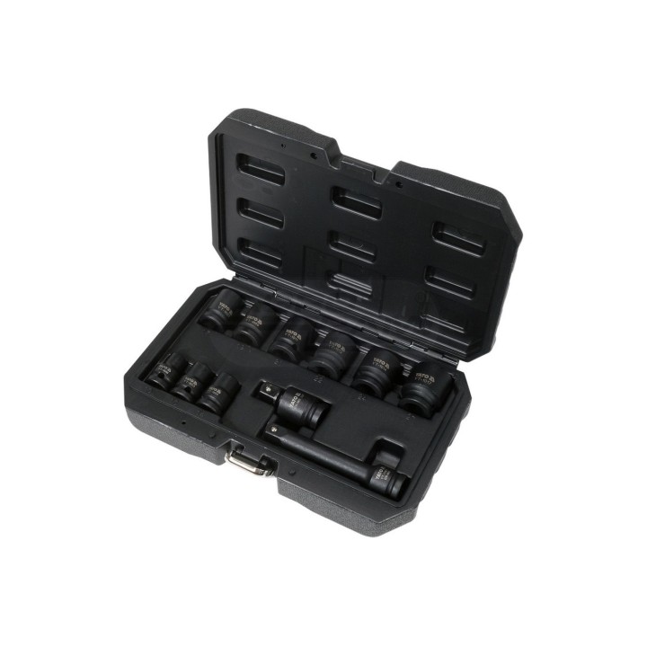 Zestaw nasadek udarowych YATO 1/2" 11 elementowy YT10255