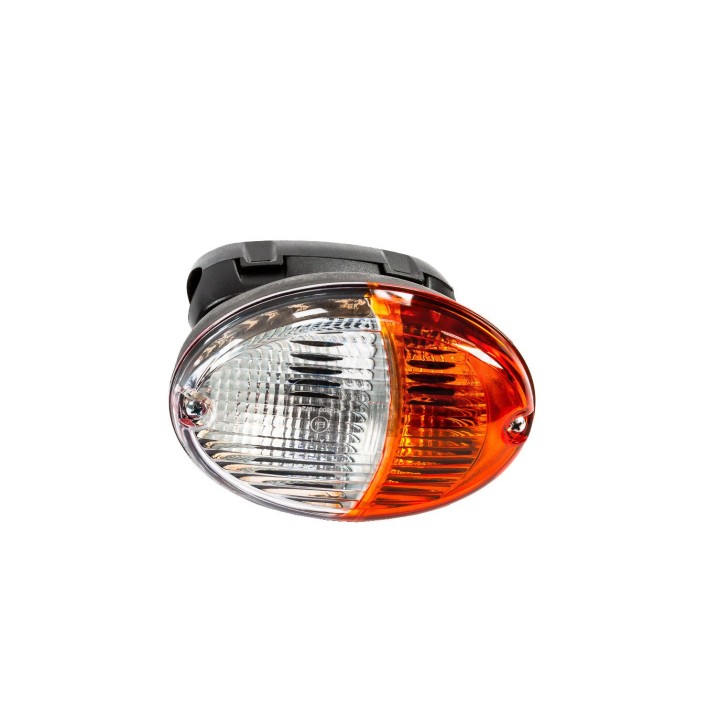 Lampa przednia kierunkowskaz New Holland montaż na rurkę fi 25mm 84262863, 84180791