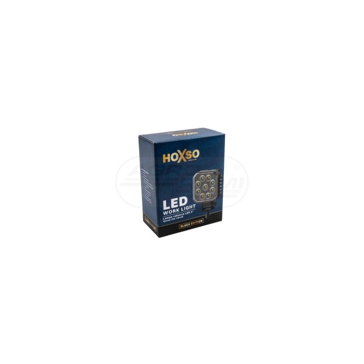 Lampa robocza BLACK kwadratowa 4" led OSRAM ECE R10 HOXSO 9988206