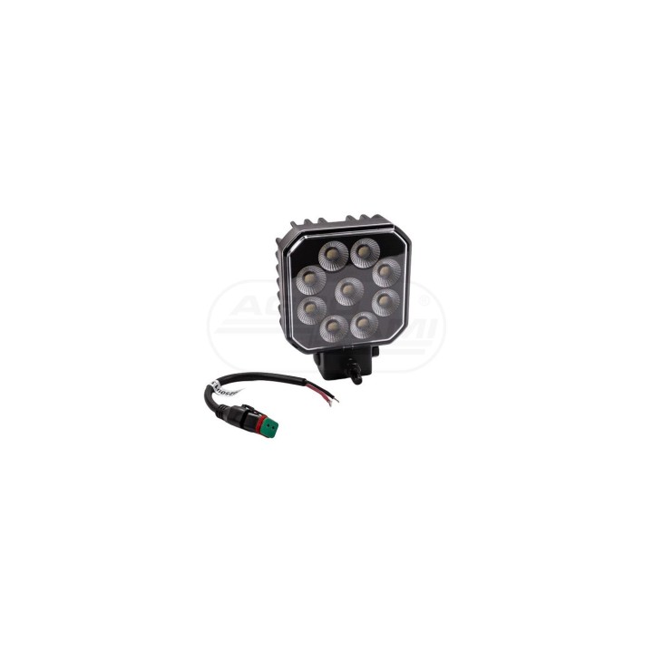 Lampa robocza BLACK kwadratowa 4" led OSRAM ECE R10 HOXSO 9988206