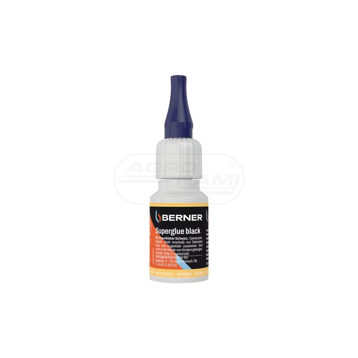 Superglue 20G, czarny BERNER 421176