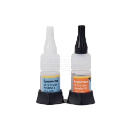 Super klej z wypełniaczem BERNER 423521 . 10 GR  WYPEŁNIACZ 20GR