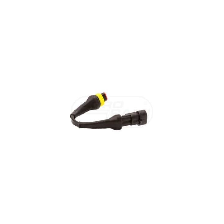 Łącznik do lamp LED opryskiwacza, długość całkowita 0,15 m + gniazdo i wtyczka  HORPOL ZLD 2644/0,15M/SS