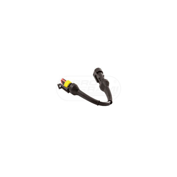 Łącznik do lamp LED opryskiwacza, długość całkowita 0,15 m + gniazdo i wtyczka  HORPOL ZLD 2644/0,15M/SS