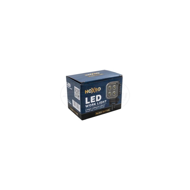 Lampa robocza BLACK kwadratowa 3" led OSRAM ECE R10 HOXSO 9988204