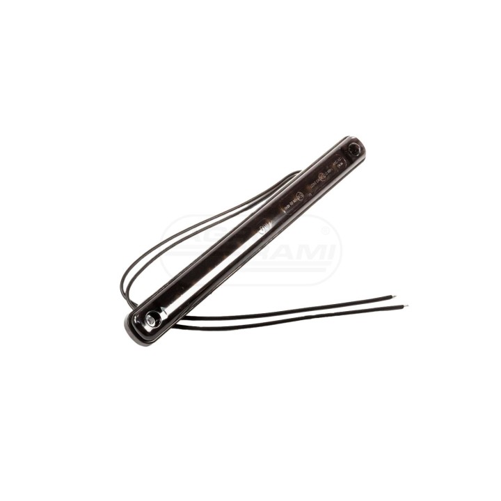 Lampa pozycyjna przednia W276 BLACK 12led 12-24V niska długa 2341 WAŚ