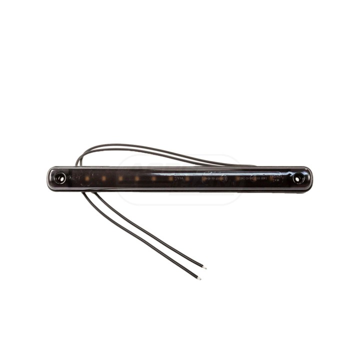 Lampa pozycyjna przednia W276 BLACK 12led 12-24V niska długa 2341 WAŚ