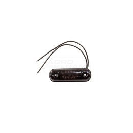Lampa pozycyjna tylna W275,2 black 12led 12-24V niska krótka 2337 WAŚ
