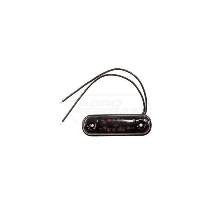 Lampa pozycyjna tylna W275,2 black 12led 12-24V niska krótka 2337 WAŚ