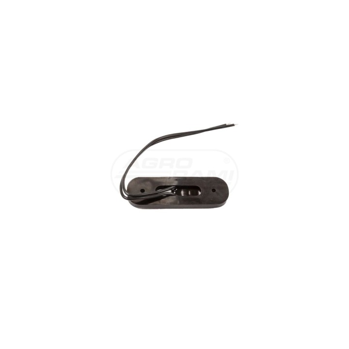Lampa pozycyjna tylna W275,2 black 12led 12-24V niska krótka 2337 WAŚ