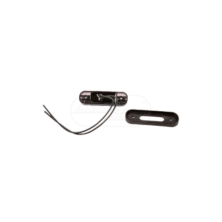 Lampa pozycyjna przednia W275,2 black 12led 12-24V niska krótka 2338 WAŚ