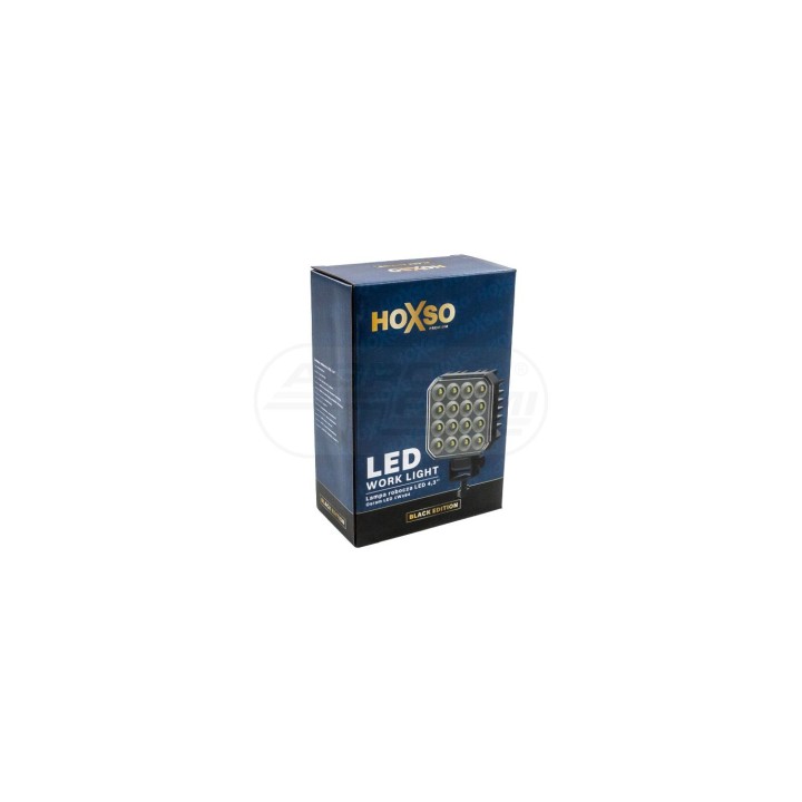 Lampa robocza BLACK kwadratowa 4,3" led OSRAM ECE R10 HOXSO 9988207