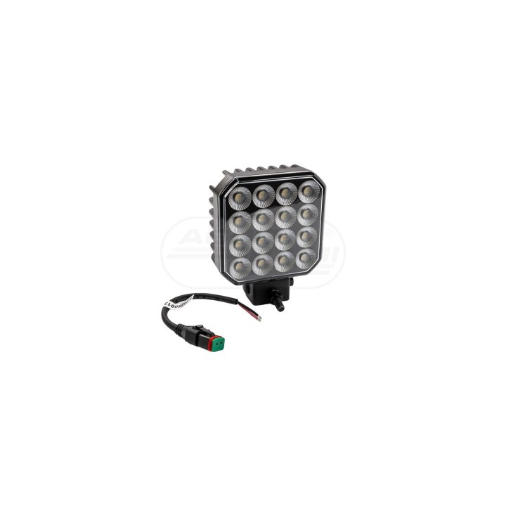 Lampa robocza BLACK kwadratowa 4,3" led OSRAM ECE R10 HOXSO 9988207