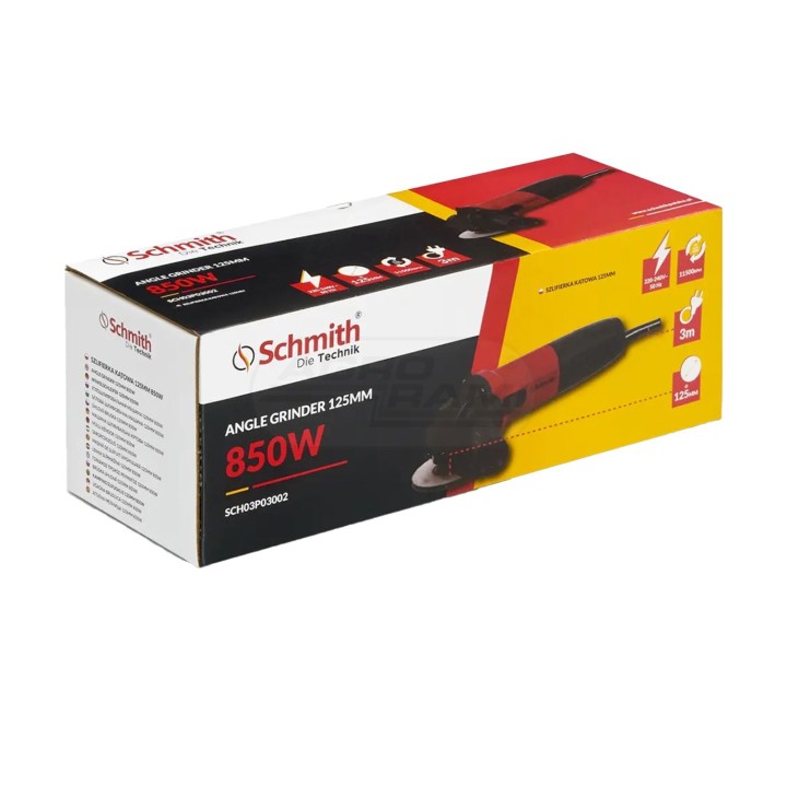 Szlifierka kątowa 125mm 850W