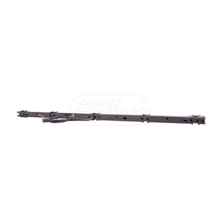 Lampa pozycyjna przednia W280/500 BLACK 12-24V 2502 BLAC WAŚ