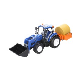 Traktor New Holland TS.120 z ładowaczem czołowym i z akcesoriami BR-02187