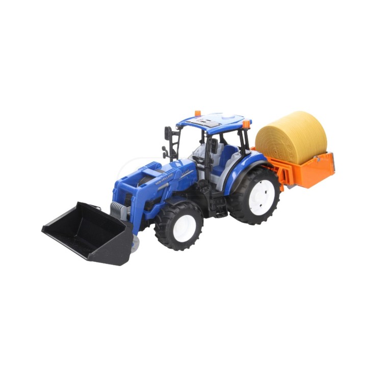 Traktor New Holland TS.120 z ładowaczem czołowym i z akcesoriami BR-02187