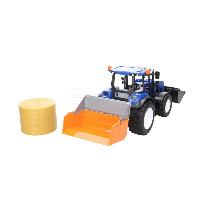 Traktor New Holland TS.120 z ładowaczem czołowym i z akcesoriami BR-02187