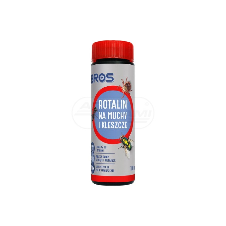 Rotalin środek na muchy i kleszcze 100ml. - BROS 332
