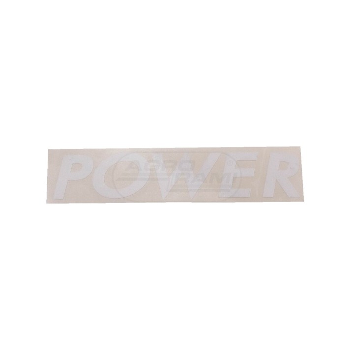 Napis boczny lewy  POWER