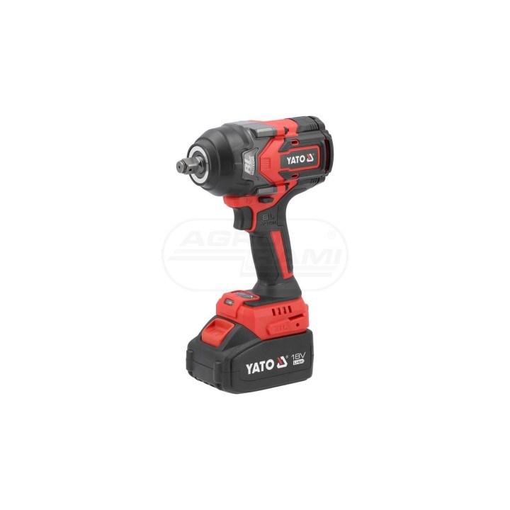 Klucz udarowy b-szcz. 18V 1/2-1/4" 1200Nm 4Ah